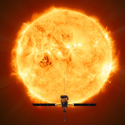 Illustration de la sonde Solar Orbiter 